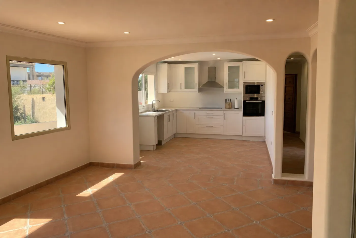 Renovated living room